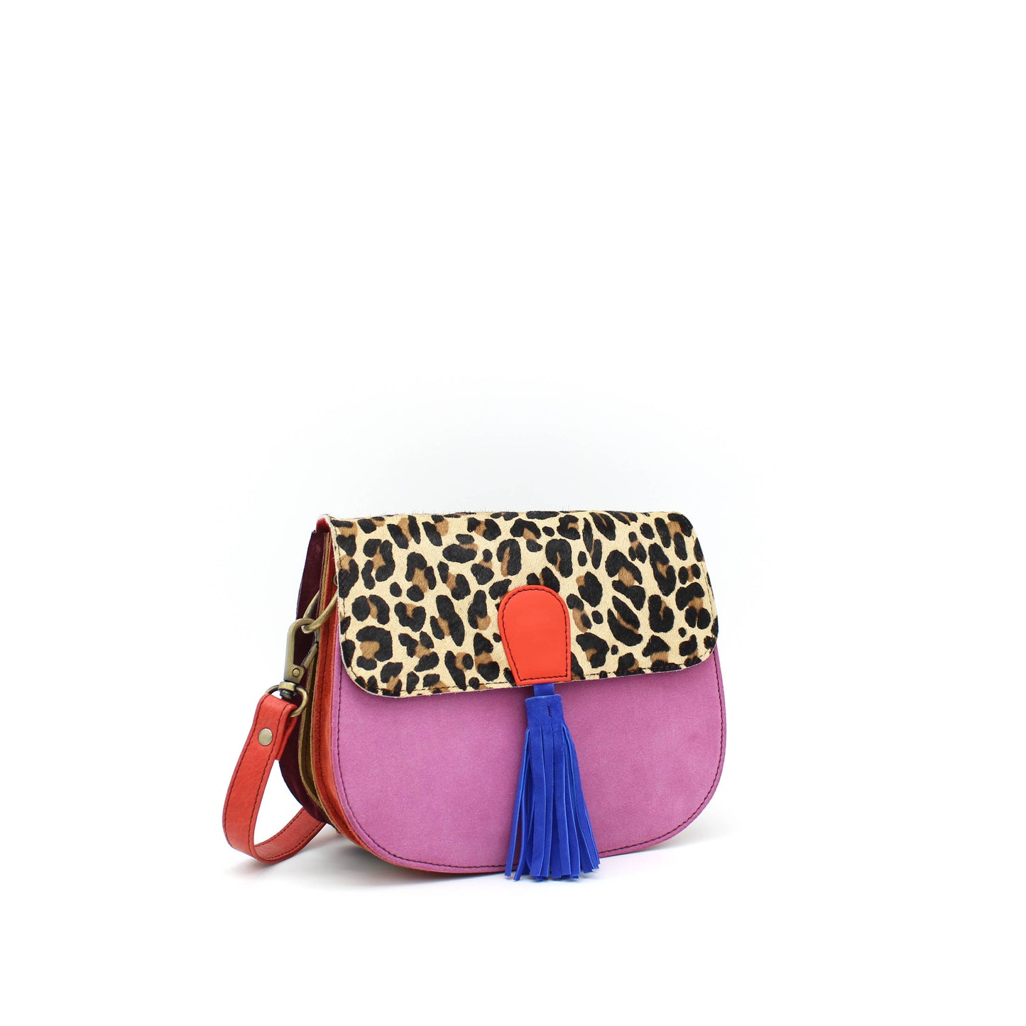Lena Leather Crossbody Bag