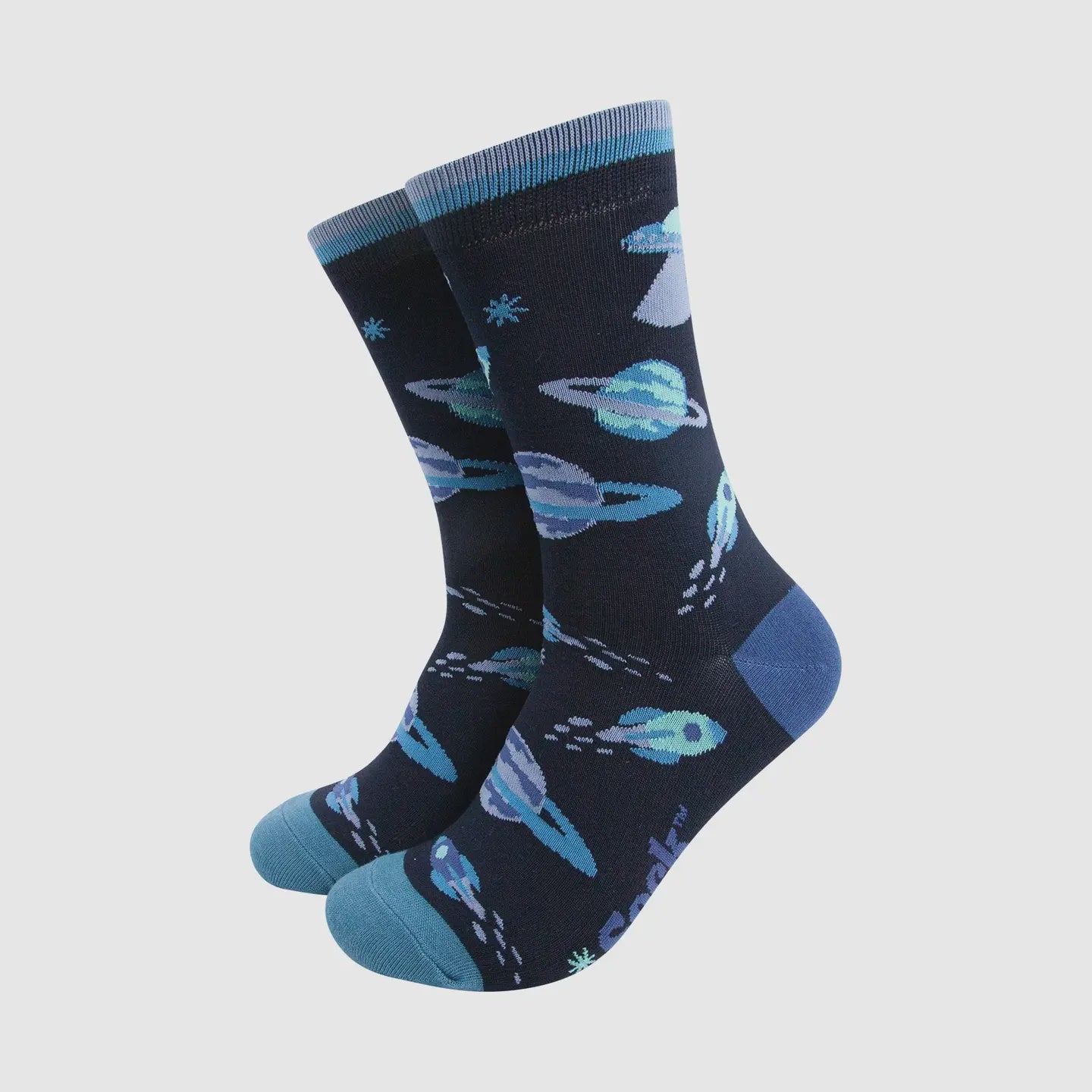 Men's Space Invasion Navy Socks