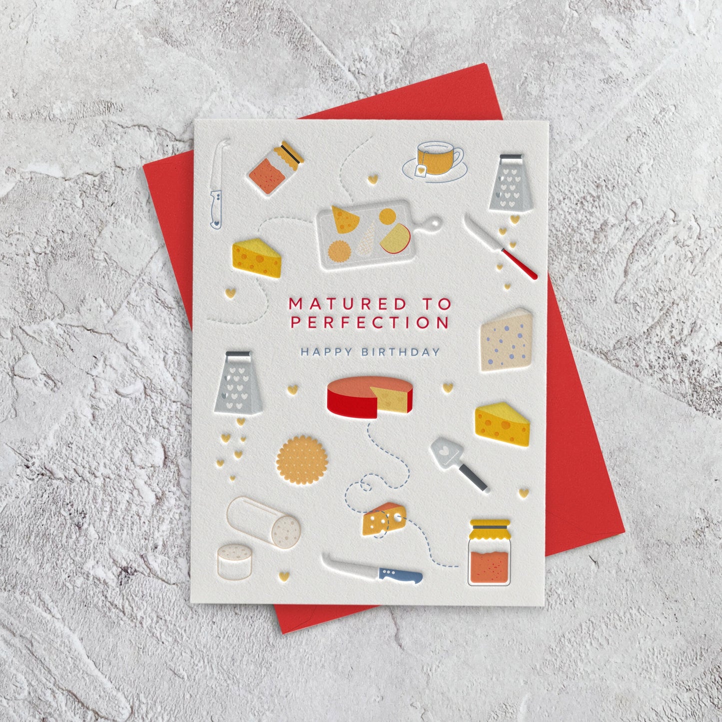 I'mPressed Cheese Birthday Card - Podarok