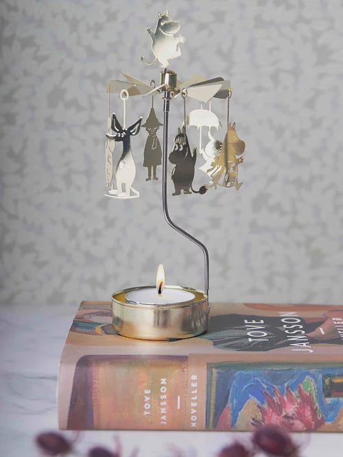 Moomin Family Gold Tealight Spinner