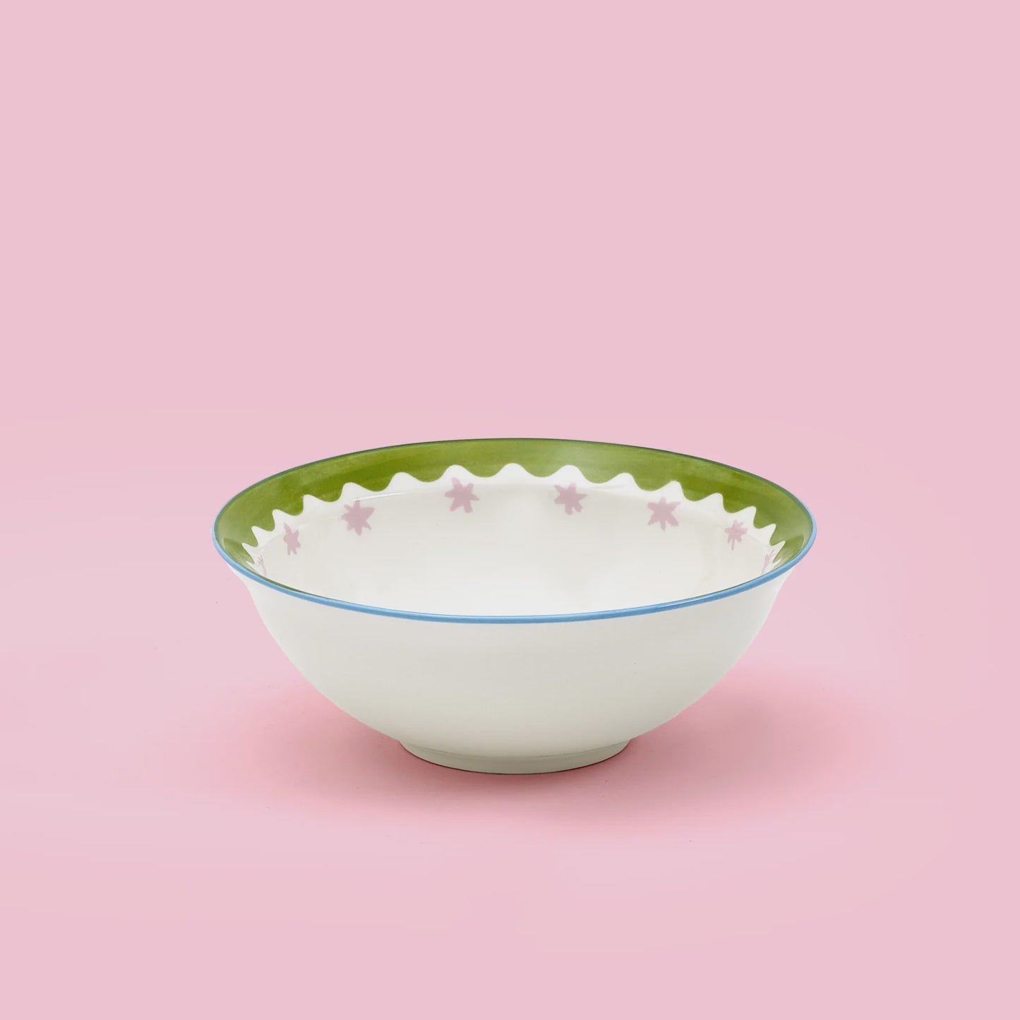 Pink Stars Cereal Bowl - Podarok