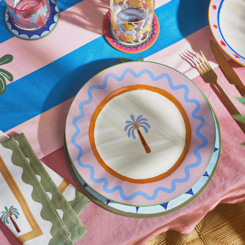 Palm Tree Dinner Plate - Podarok