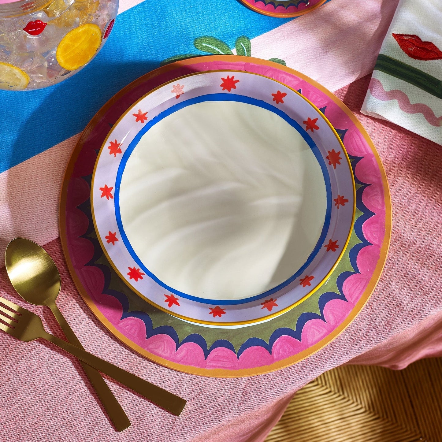 Red Stars Pasta Bowl - Podarok