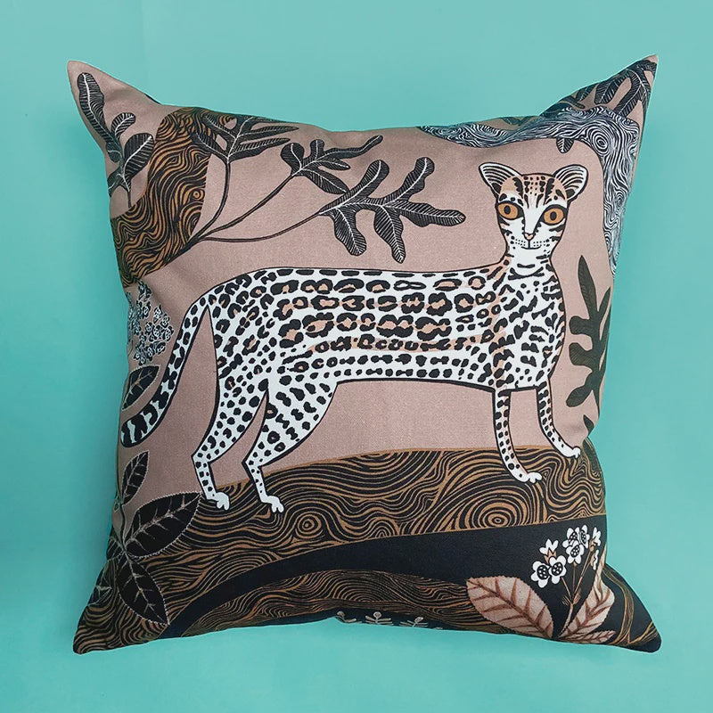 Lush Designs Ocelot Cushion