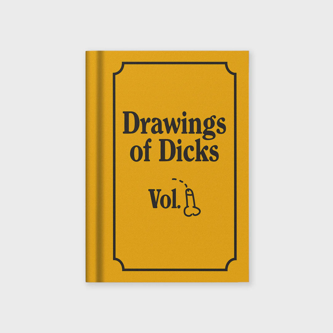 Drawings of Dicks Mini Hardback Fabric Notebook