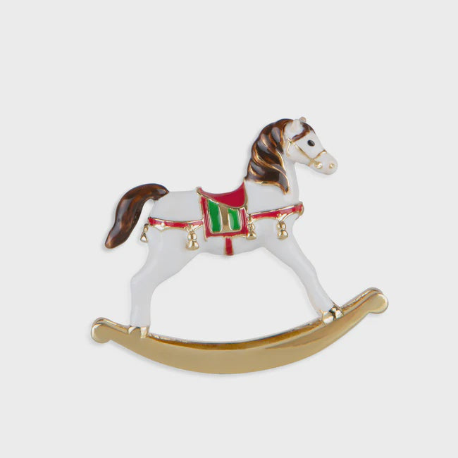 Bill Skinner Rocking Horse Brooch - Podarok