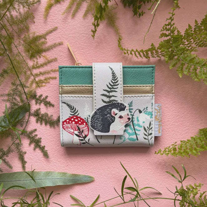 Foldover Hedgehog Purse