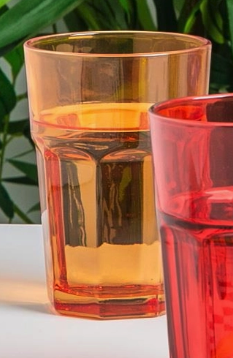 Amber Highball Glass - Podarok