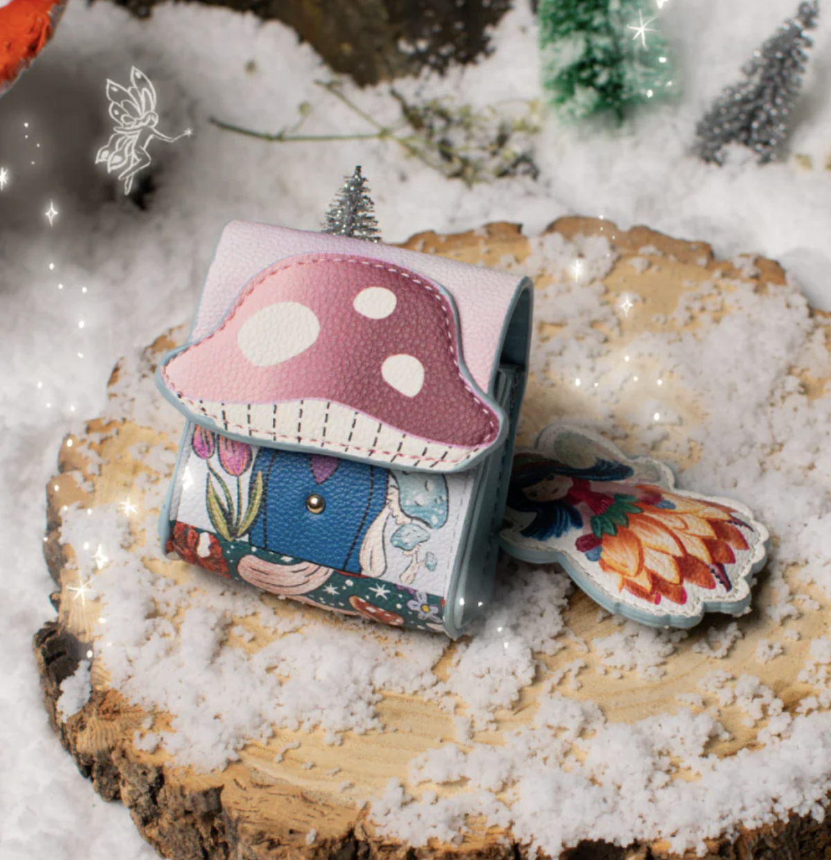 Vendula Fairy Village Snowflake Pods Case
