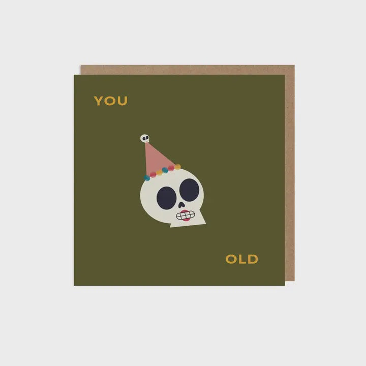Old Skull Card - Podarok
