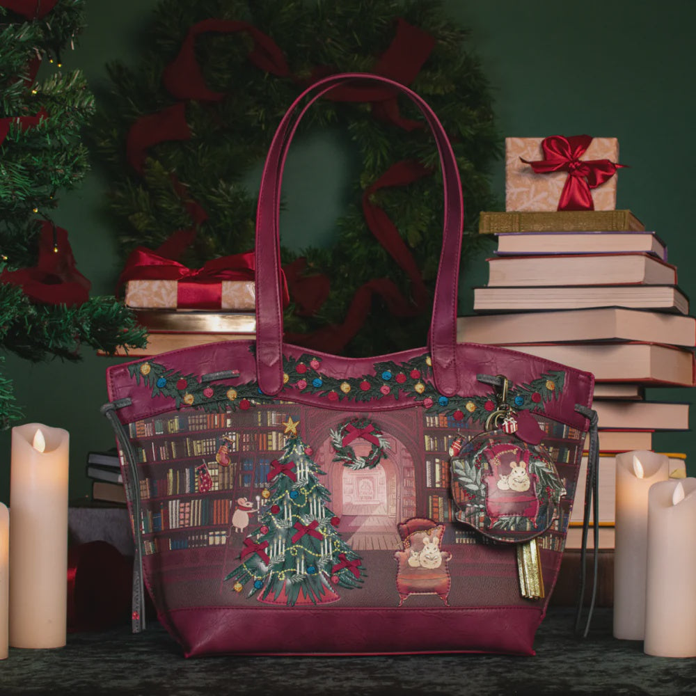 Vendula Christmas Library Stella Tote Bag