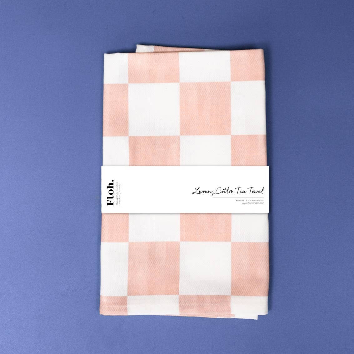 Paloma Checkerboard Tea Towel