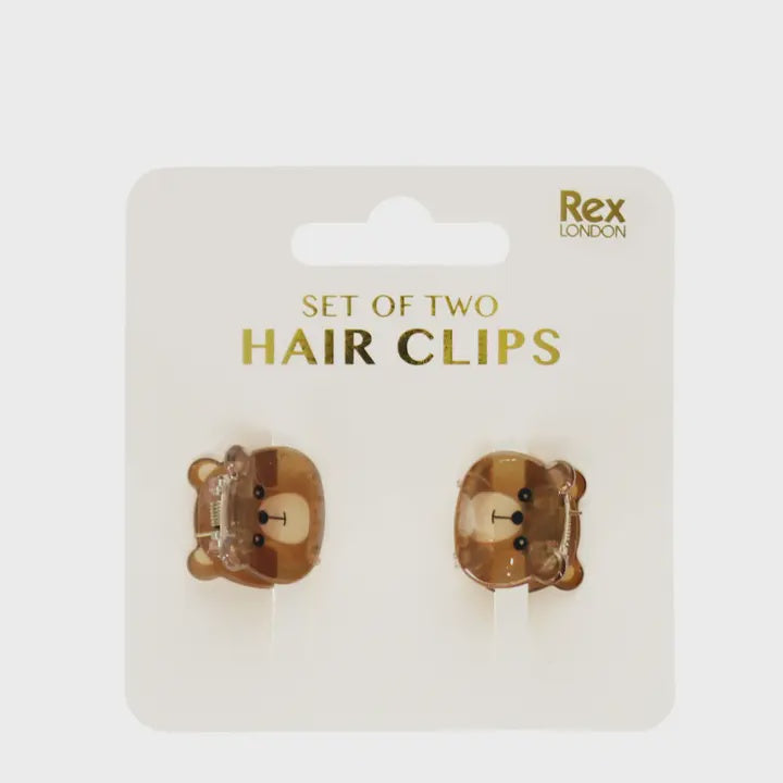 Mini Bear Claw Clips