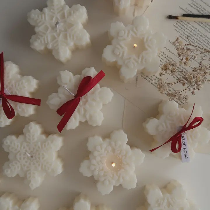 Snowflake Candle - Cinnamon Vanilla - Podarok