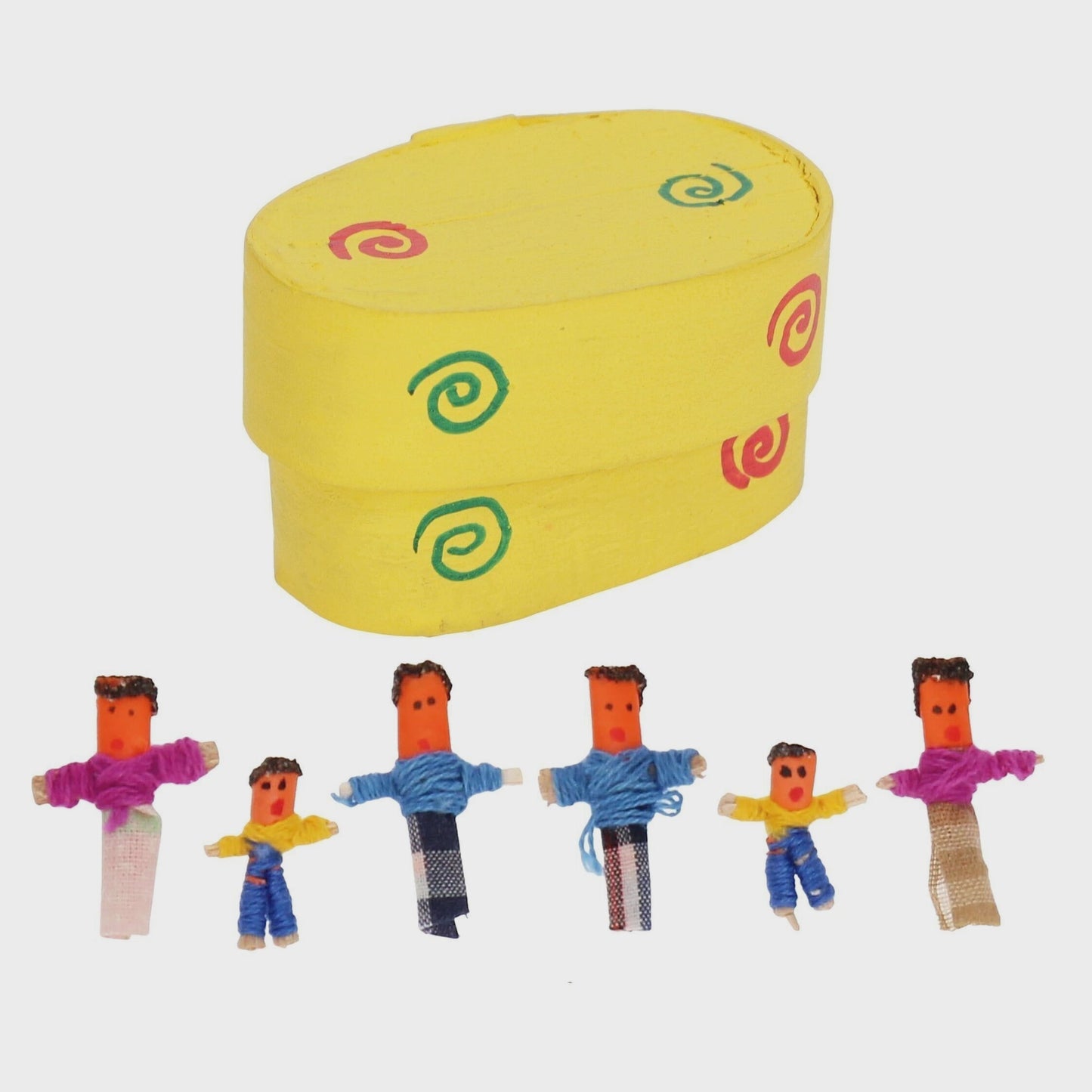 Mini Worry Dolls in a Box