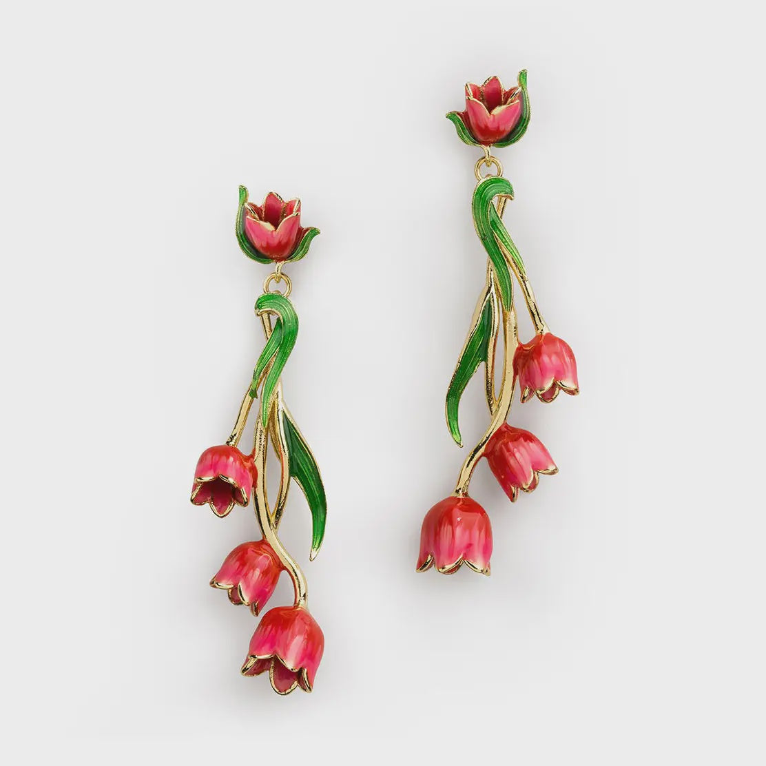 Tulip Drop Earrings