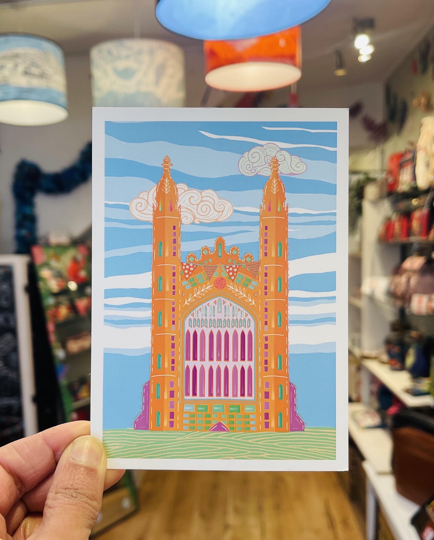 Kings College Chapel Postcard - Podarok