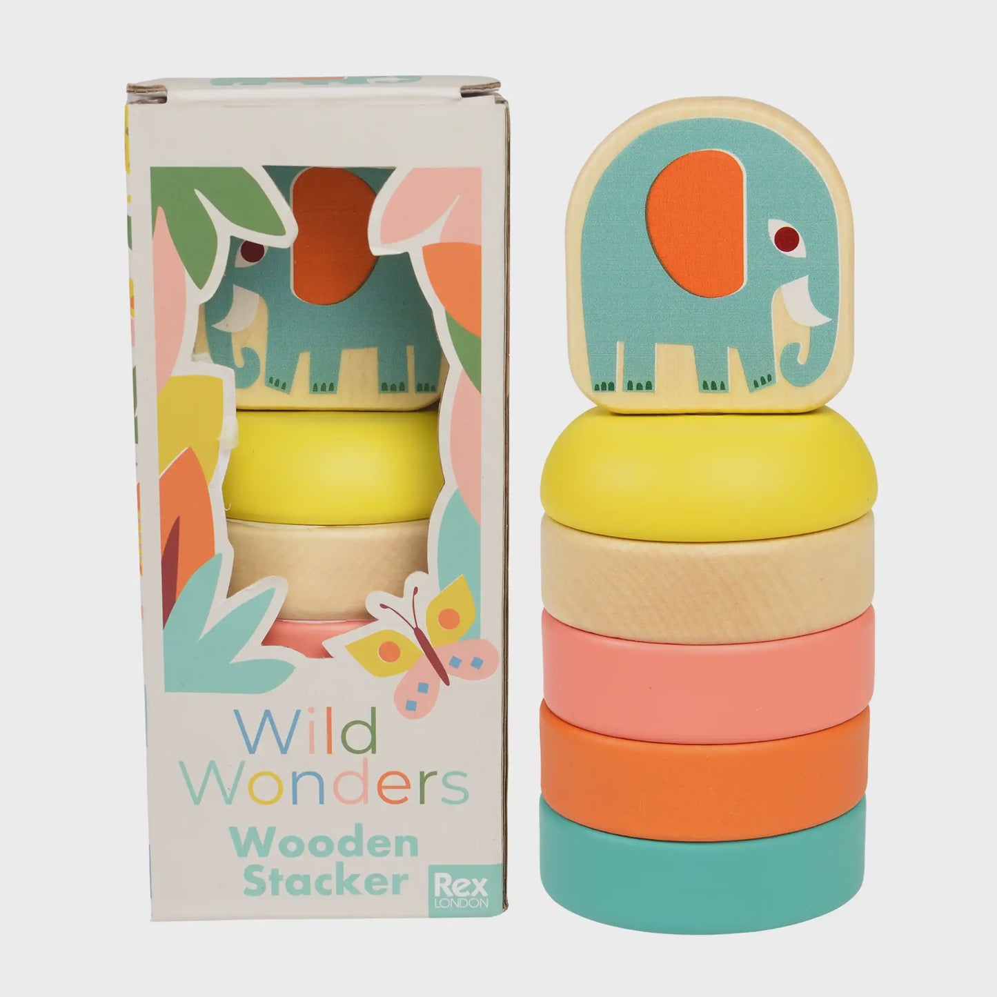 Rex Wild Wonders Wooden Stacker Toy - Podarok