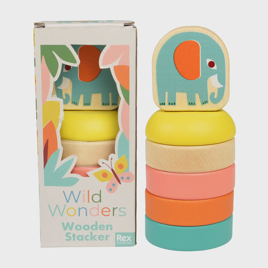Rex Wild Wonders Wooden Stacker Toy