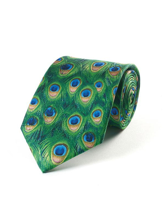 Fox And Chave Peacock Tie