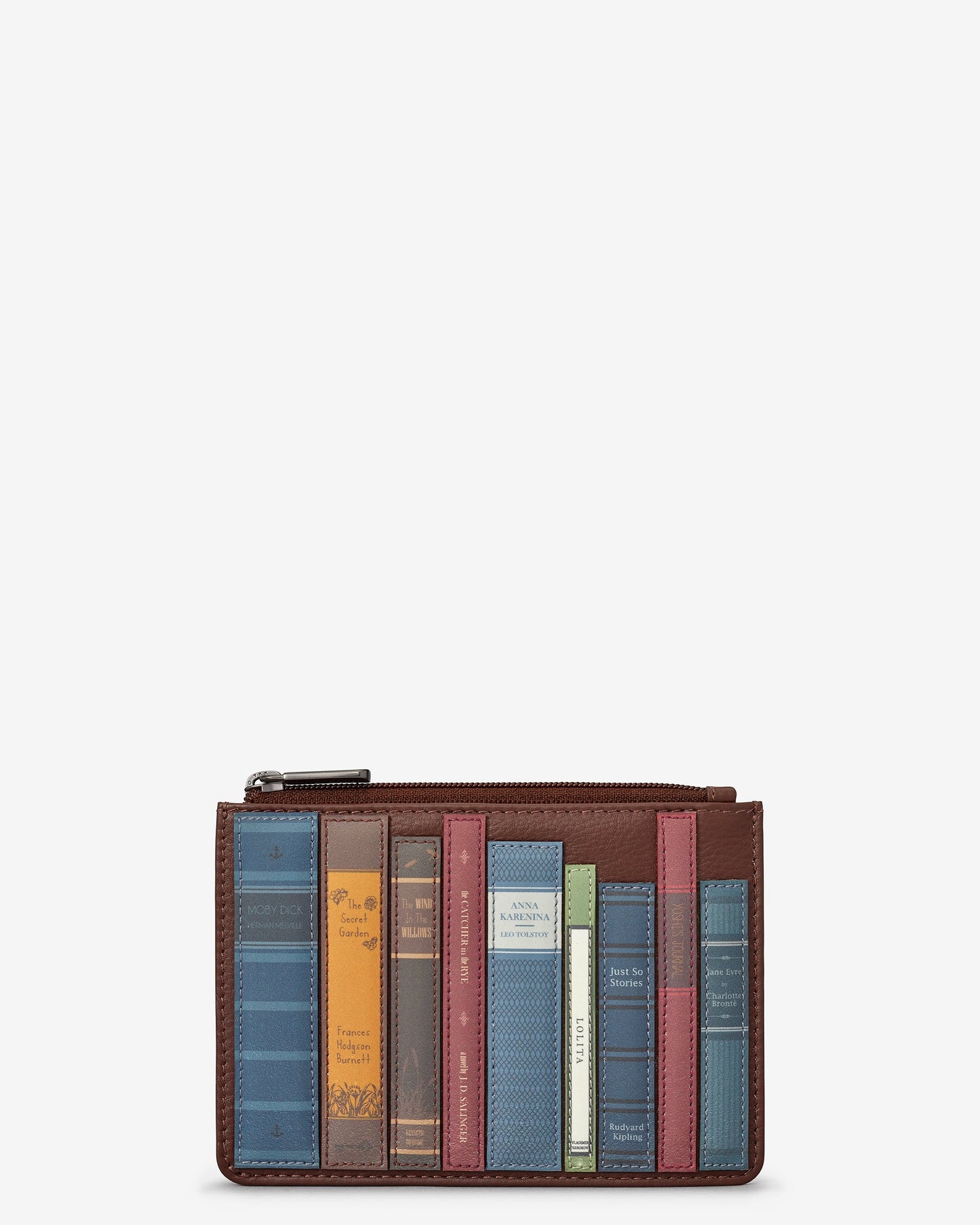 Yoshi Bookworm Brown Zip Top Purse - Podarok