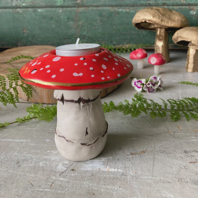 House of Disaster Forage Mushroom Tealight Holder - Podarok