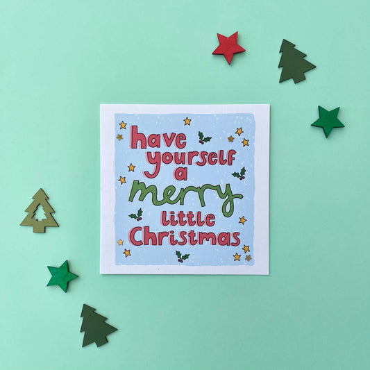 DigitalsByCait Merry Little Christmas Card