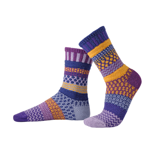 Solmate Socks Purple Rain