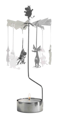 Moomin Family Silver Rotary Candle Holder - Podarok