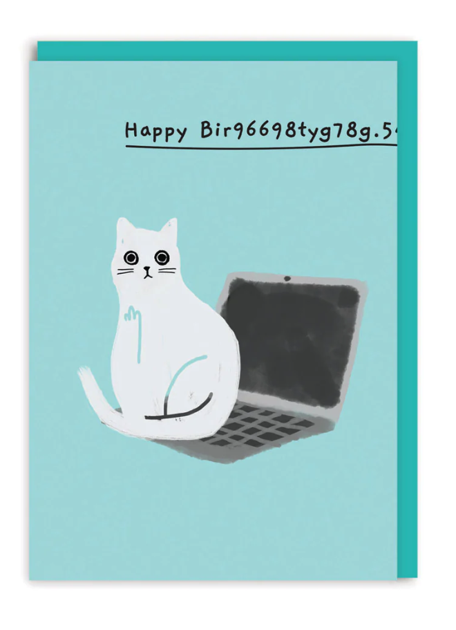 Happy Bir9669.. Laptop Card - Podarok