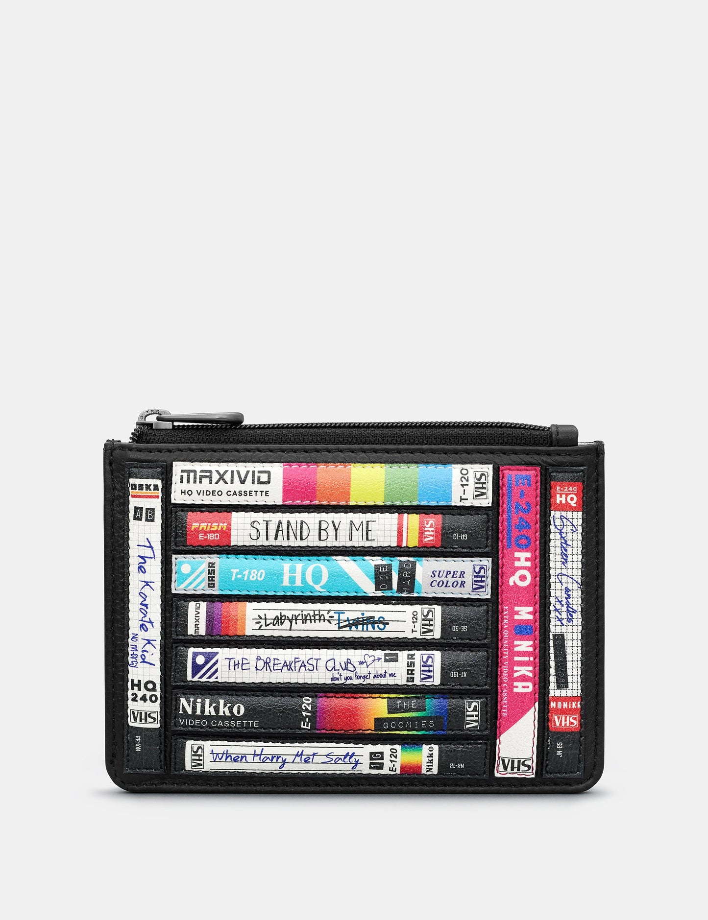 Yoshi Be Kind Rewind Zip Top Leather Purse - Podarok