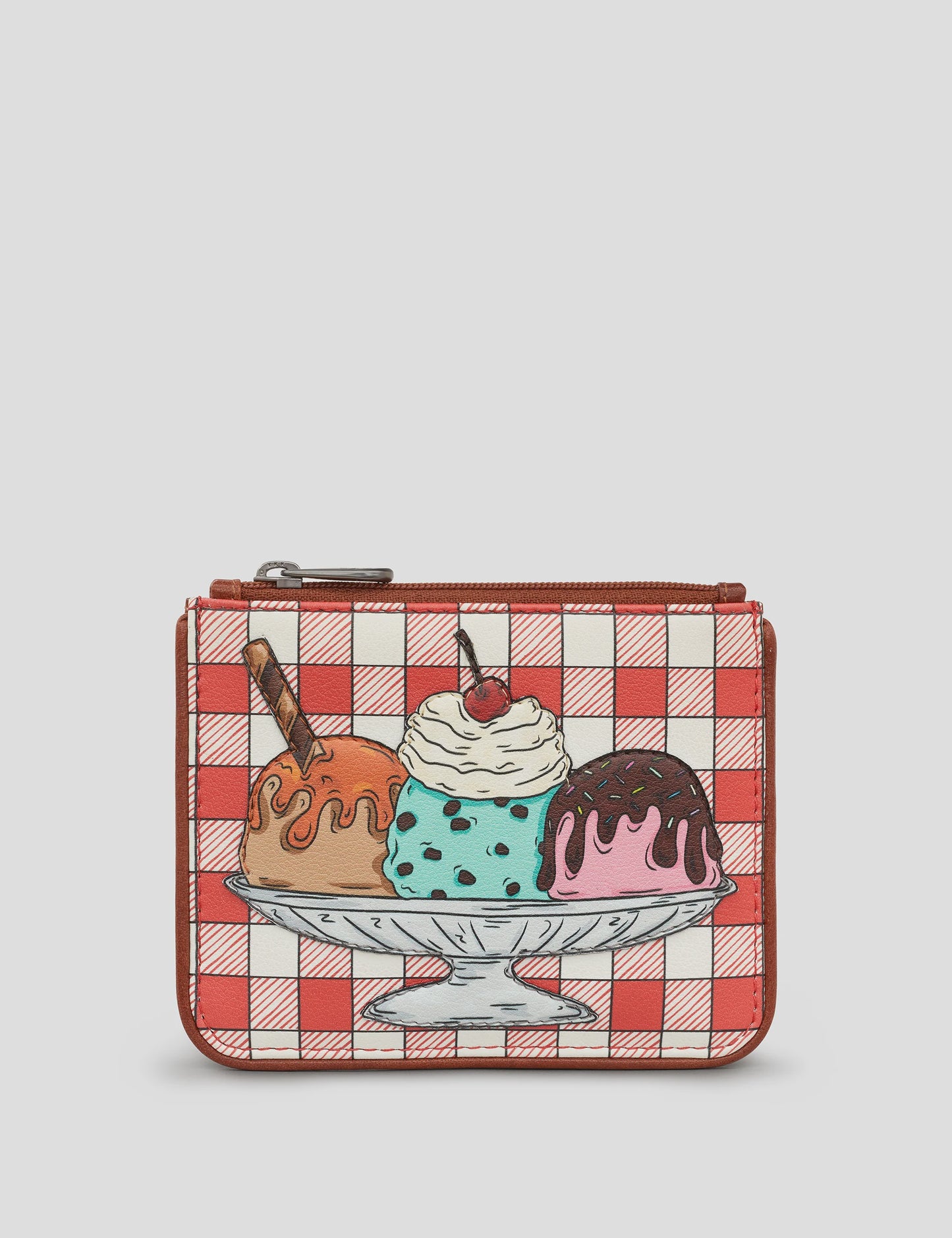 Yoshi Leather Three Scoops Coin Purse - Podarok