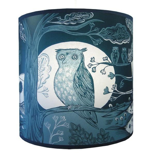Lush Designs Blue Midnight Owl Regular Shade