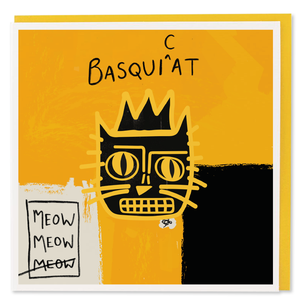 Basquicat Card - Podarok