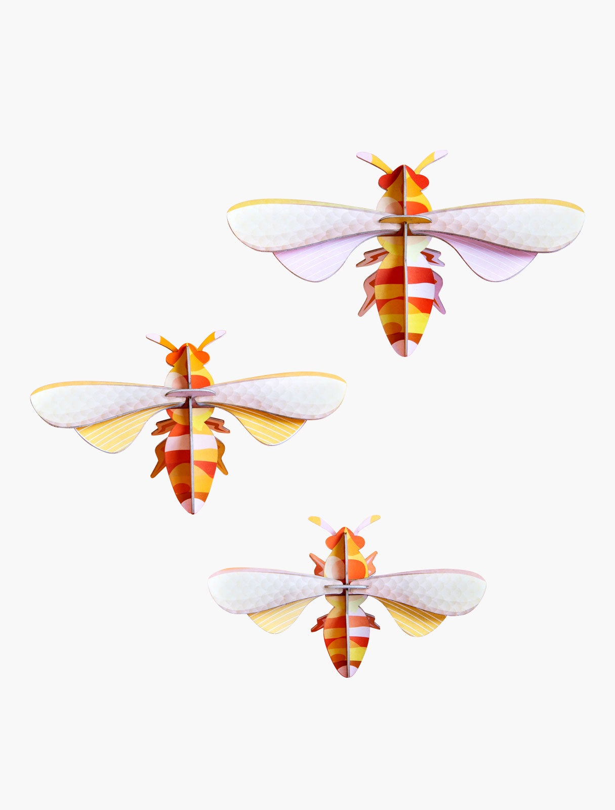 Studio Roof Wall Decor - Set of 3 Honey Bees