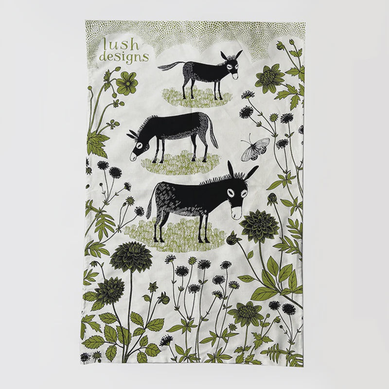 Lush Designs Donkey Tea Towel - Podarok