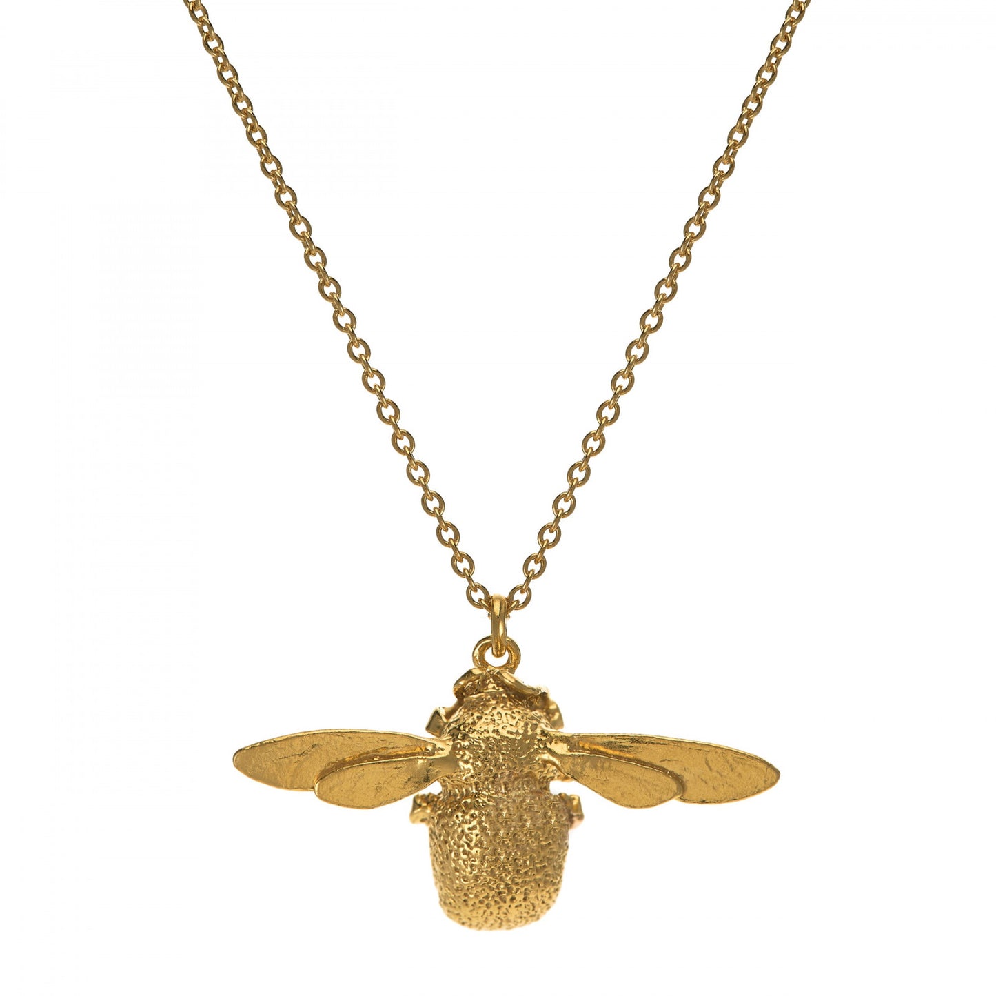Alex Monroe Gold Plated Bumblebee Necklace
