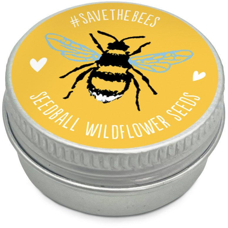 Seedball Yellow Mini Tin - Podarok