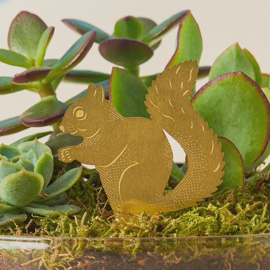 Squirrel Metal Plant Decoration – Podarok