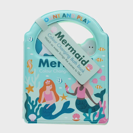 Mermaid Colour Changing Bath Book