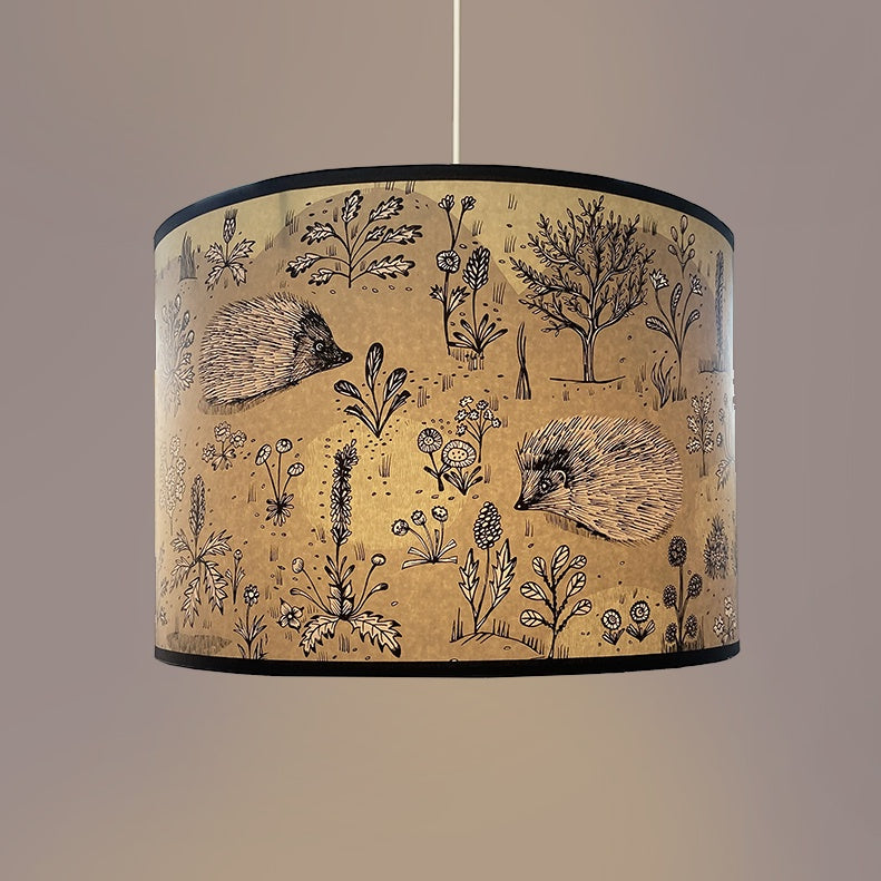 Large Hedgehog Shade Brown