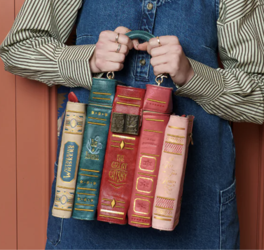 Vendula - Bookshelf Boulevard  Book Stack Bag