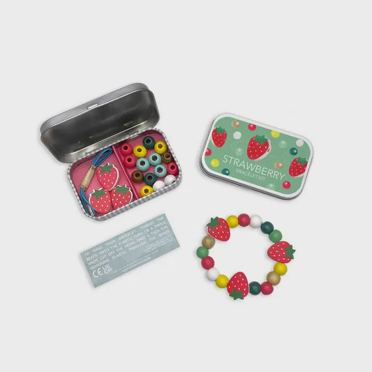 Cotton Twist Make Your Own Strawberry Bracelet Tin