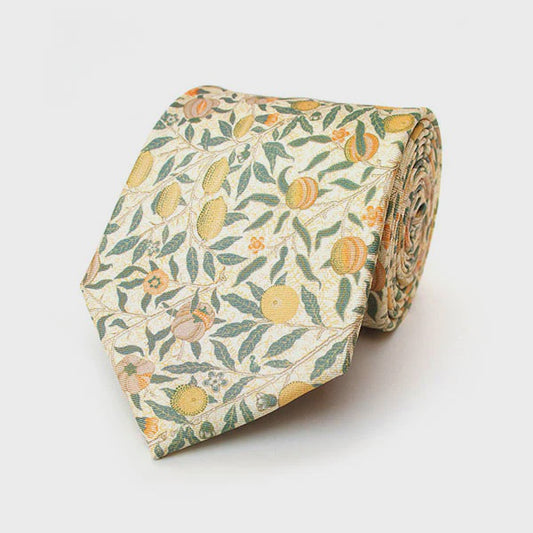 Fox and Chave Morris Cream Fruit Tie