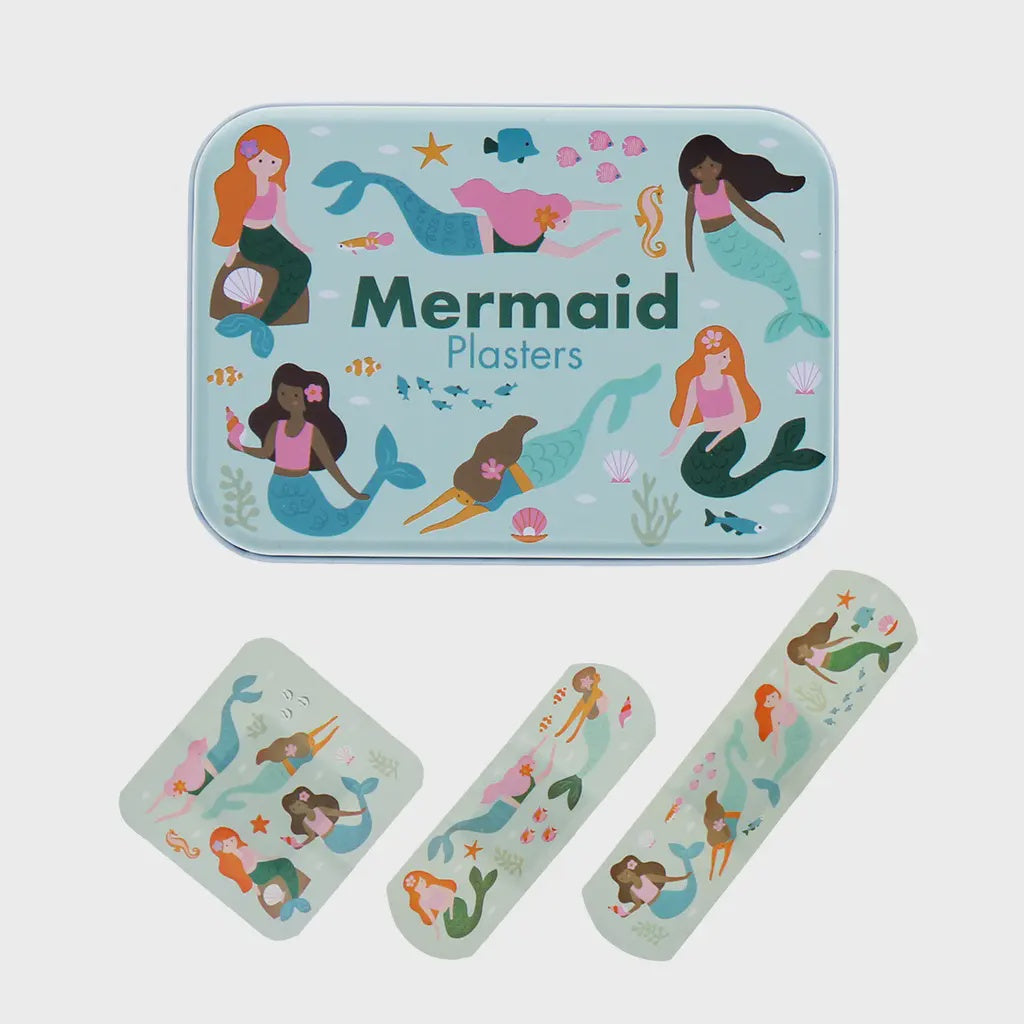 Mermaid Children's Tin of Plasters