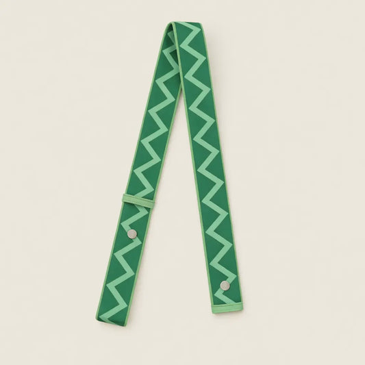 Green ZigZag Adjustable Strap