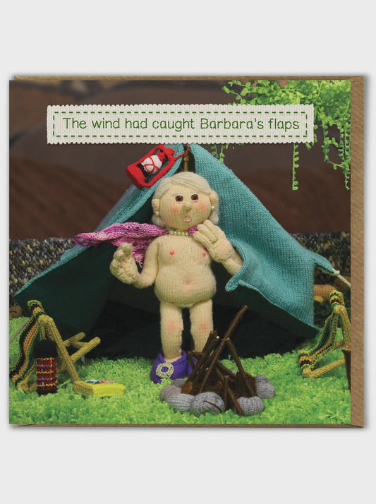 Barbara's Flaps Card