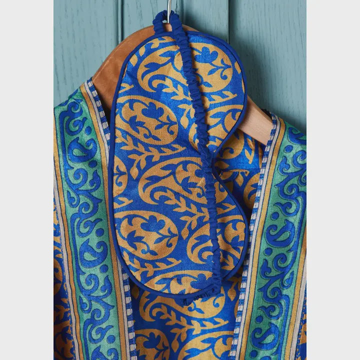 Recycled Sari Eye Mask