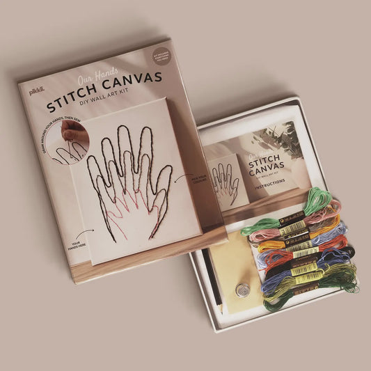 Our Hands Stitch Canvas Embroidery Kit