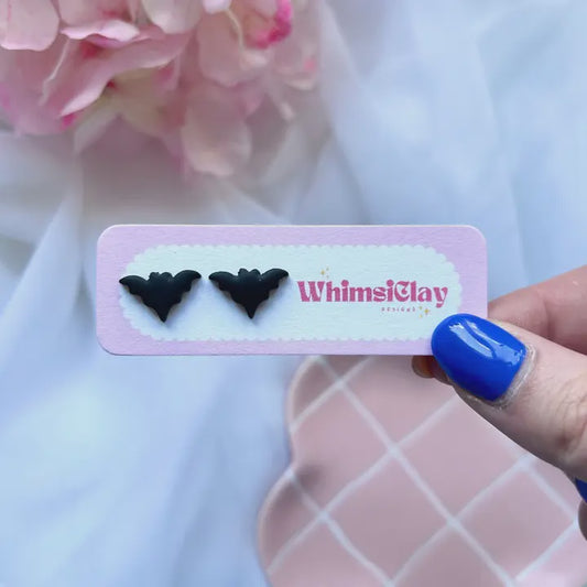 Bat Stud Earrings